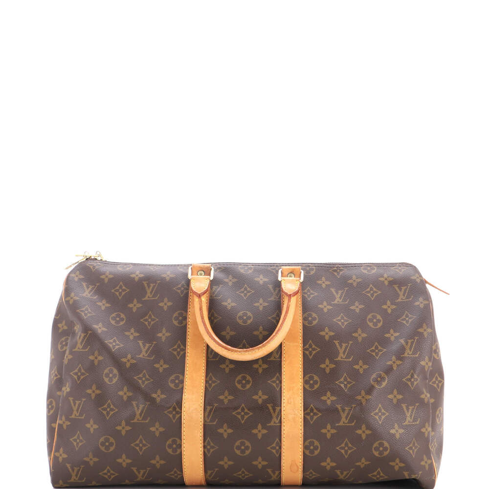 Louis Vuitton 45 Keepall Bag Monogram Canvas